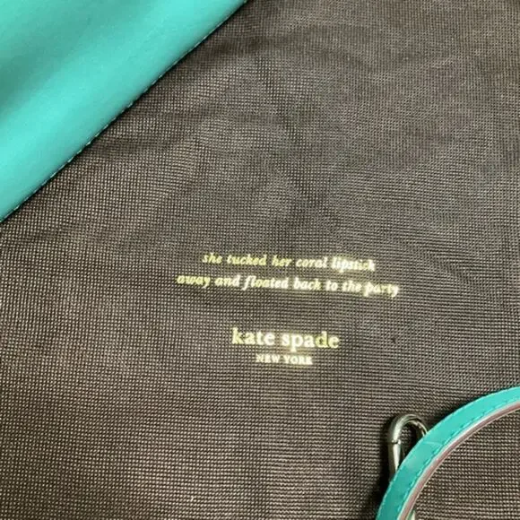 Kate Spade Aqua Blue Tote Bag - Picture 12 of 16